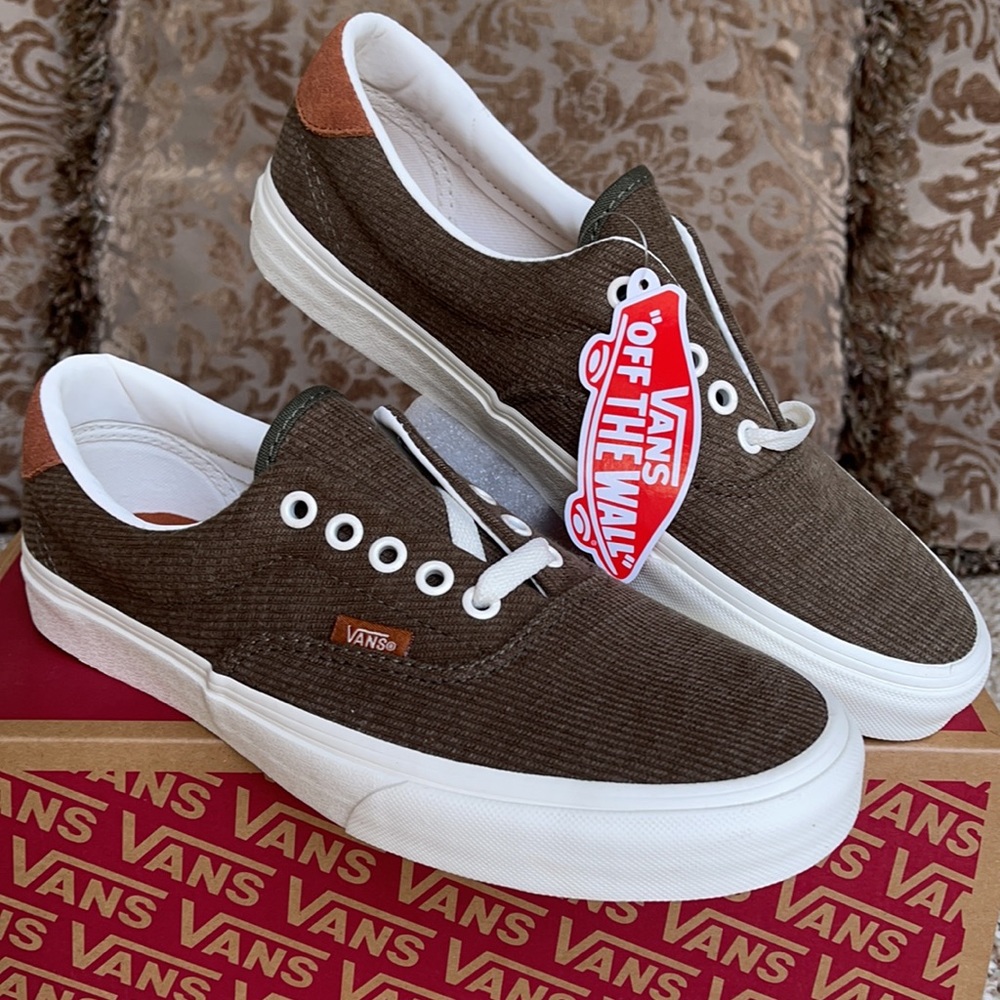 Vans Era 59 Flannel Dusty Olive WMNS - Picture 5 of 16